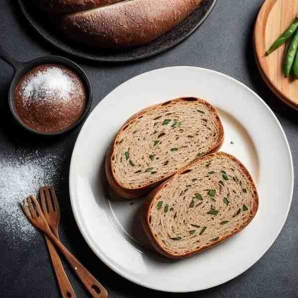 Лобиани хлеб с фасолью